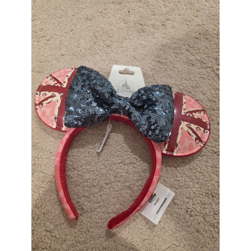 Disney Parks Minnie Mouse Ears United Kingdom Epcot World Showcase